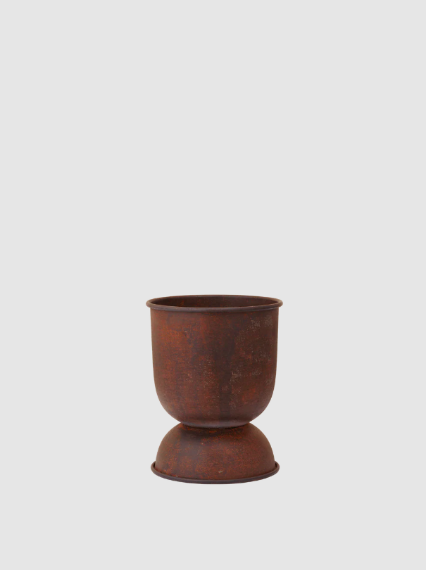 Горщик  для рослин Hourglass кольору іржі від Ferm Living