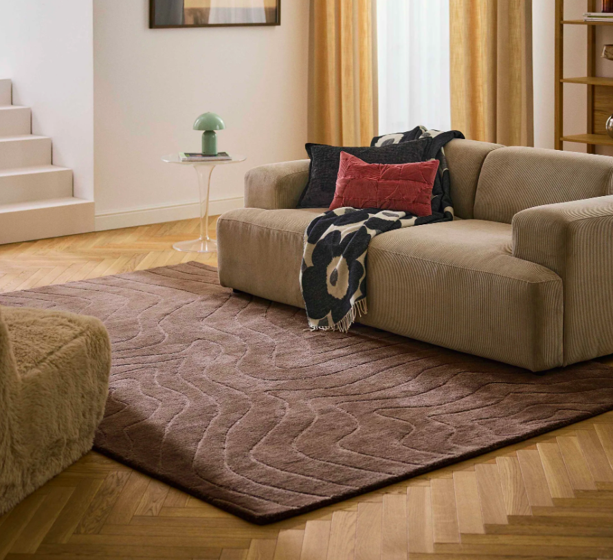 Килим Aaron коричневого кольору від Westwing