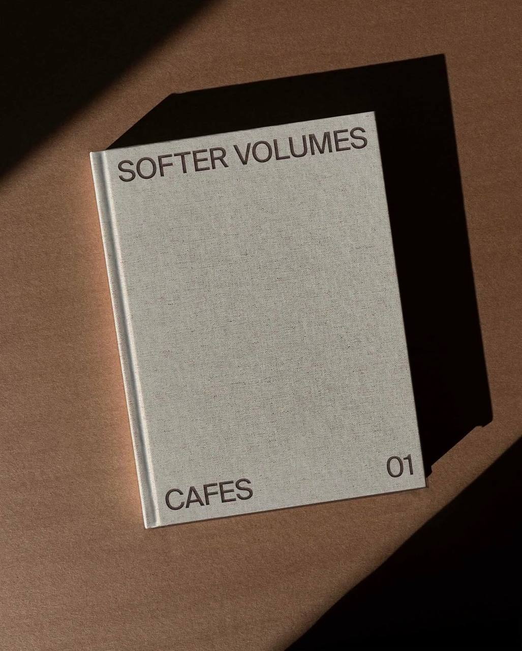 Інтр’єрна книга Cafes 01 від Softer Volumes