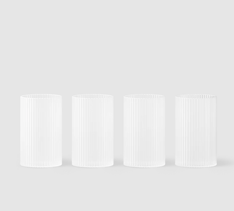 Cклянка Ripple Verrines від Ferm Living (набір 4 шт).
