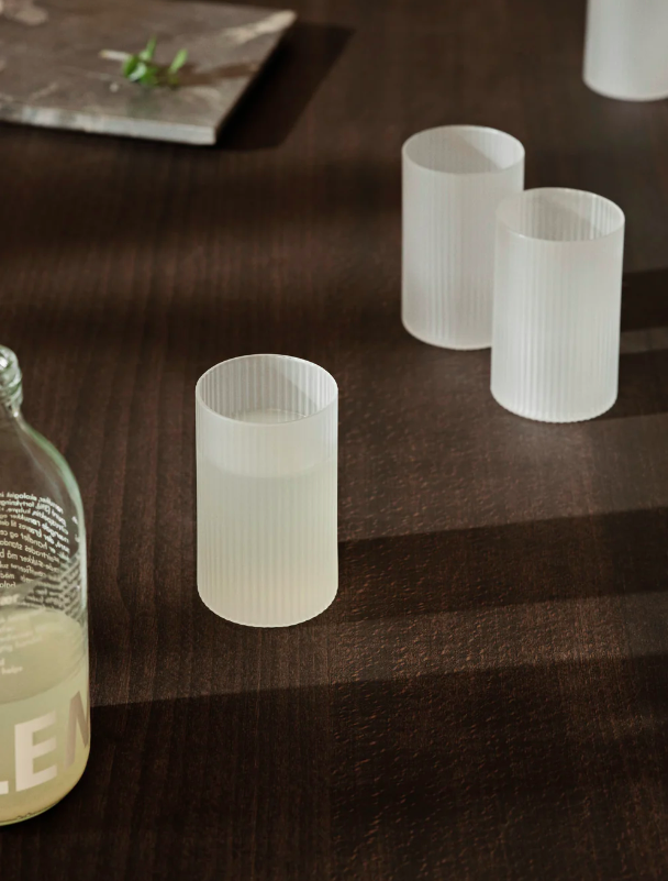 Cклянка Ripple Verrines від Ferm Living (набір 4 шт).