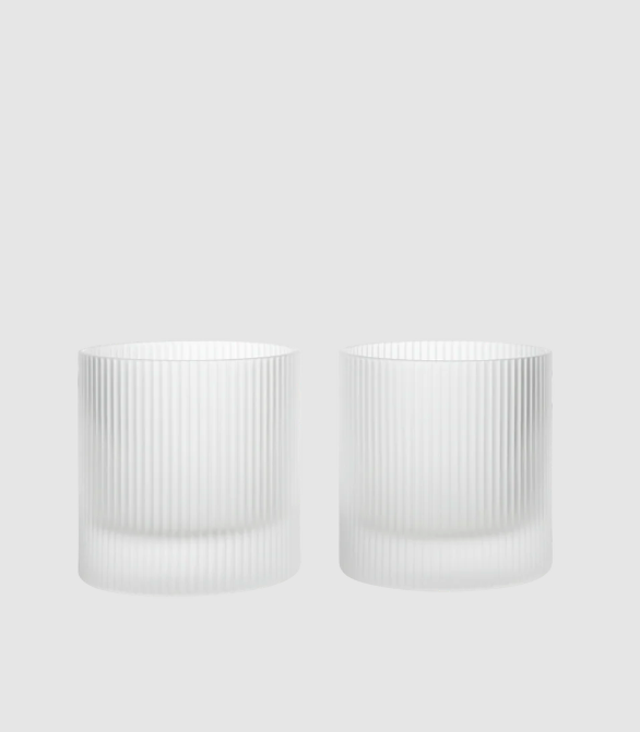 Склянка Ripple Tumbler від Ferm Living (набір 2 шт).
