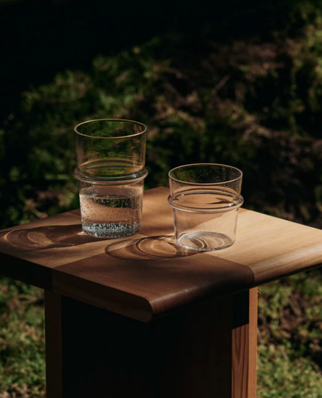 Склянка Boya прозорого кольору від Ferm Living (набір 2 шт).