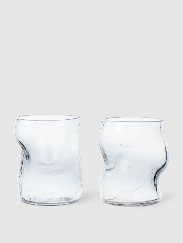 Склянка Dimple від Ferm Living (набір 2 шт).