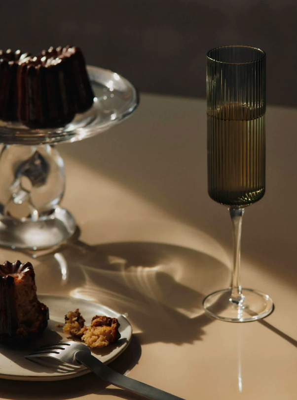 Келихи Ripple Champagne Flutes від Ferm Living. (набір 2 шт).