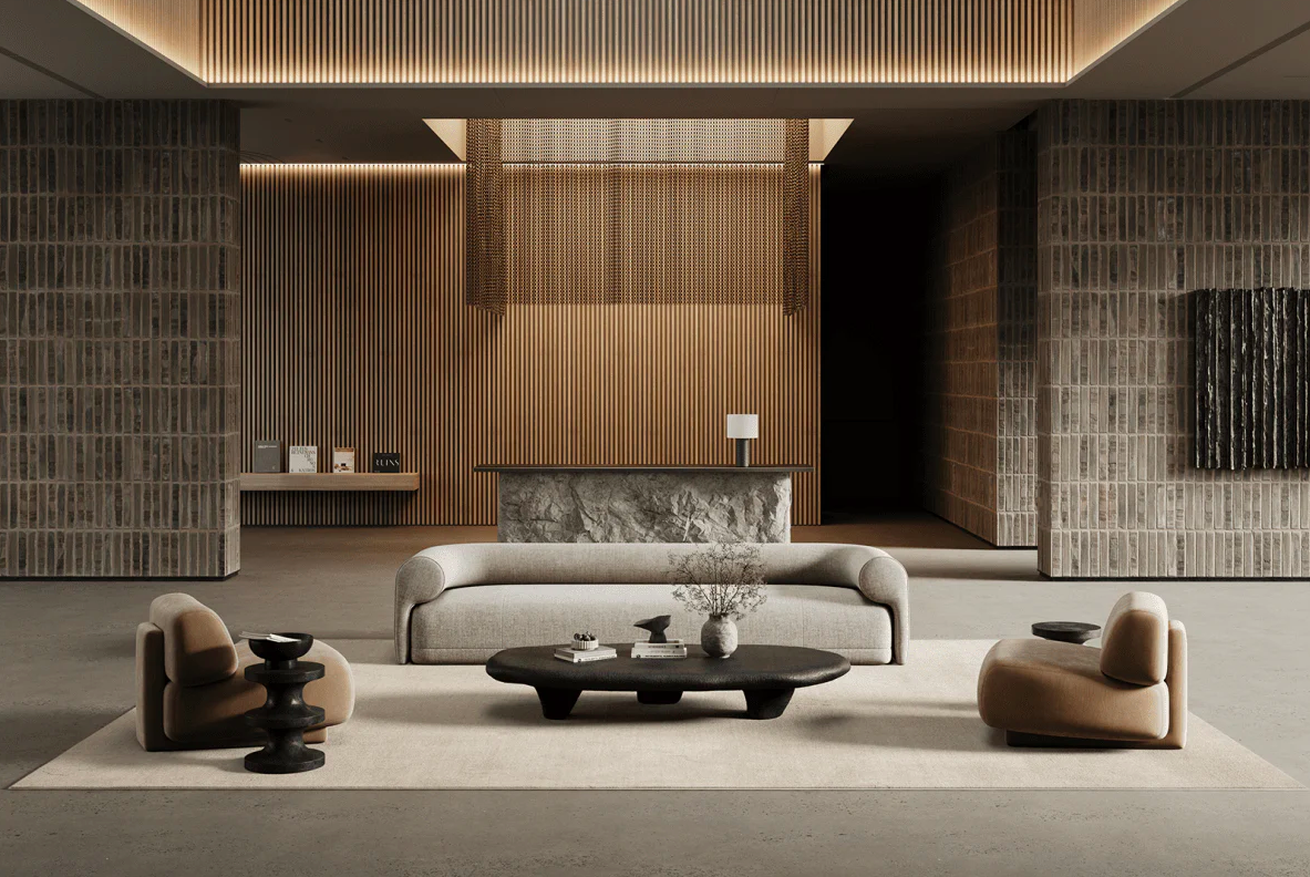 Килим Lobby білого кольору від Classic Collection.