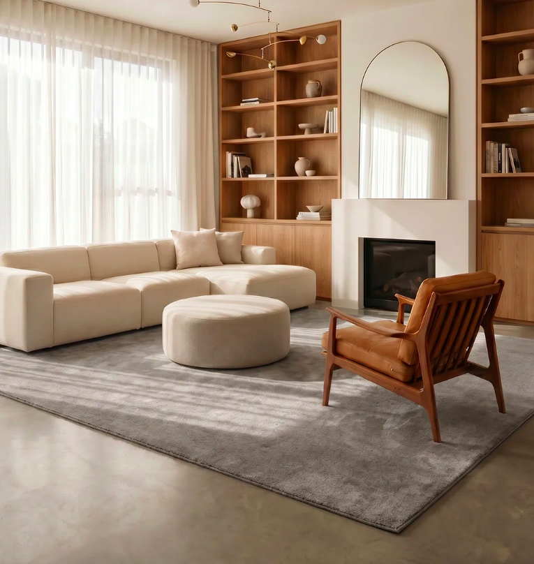Килим Lobby сірого кольору від Classic Collection.