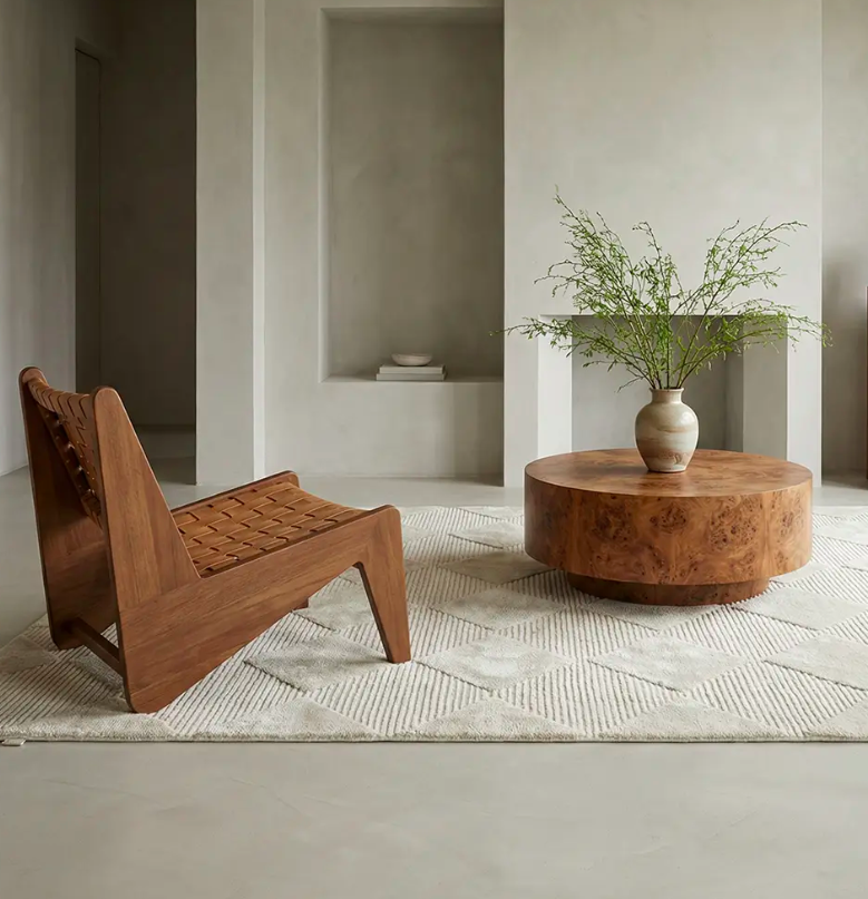 Килим Berber кольору слонової кістки від Classic Collection.