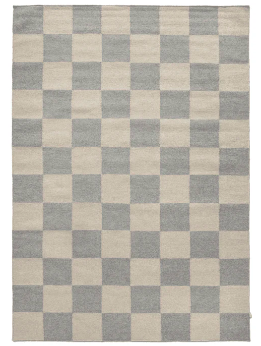 Килим Square сіро-блакитного кольору від Classic Collection.