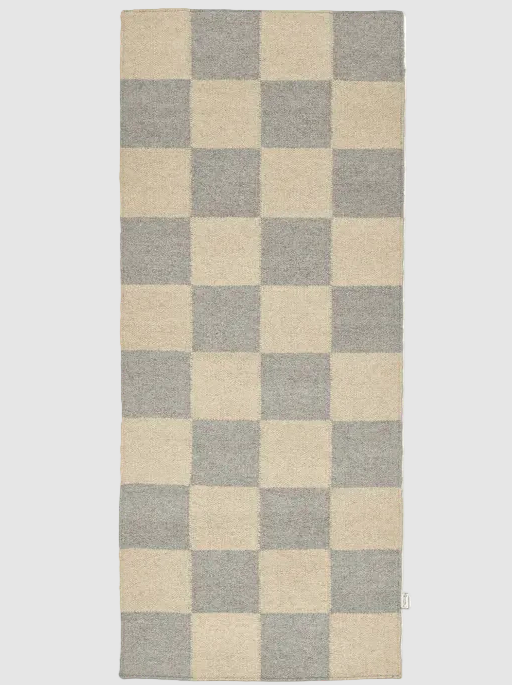 Килим Square сіро-блакитного кольору від Classic Collection.