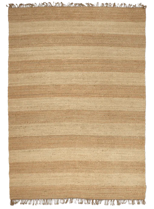 Килим Stripe Jute природного кольору від Classic Collection.