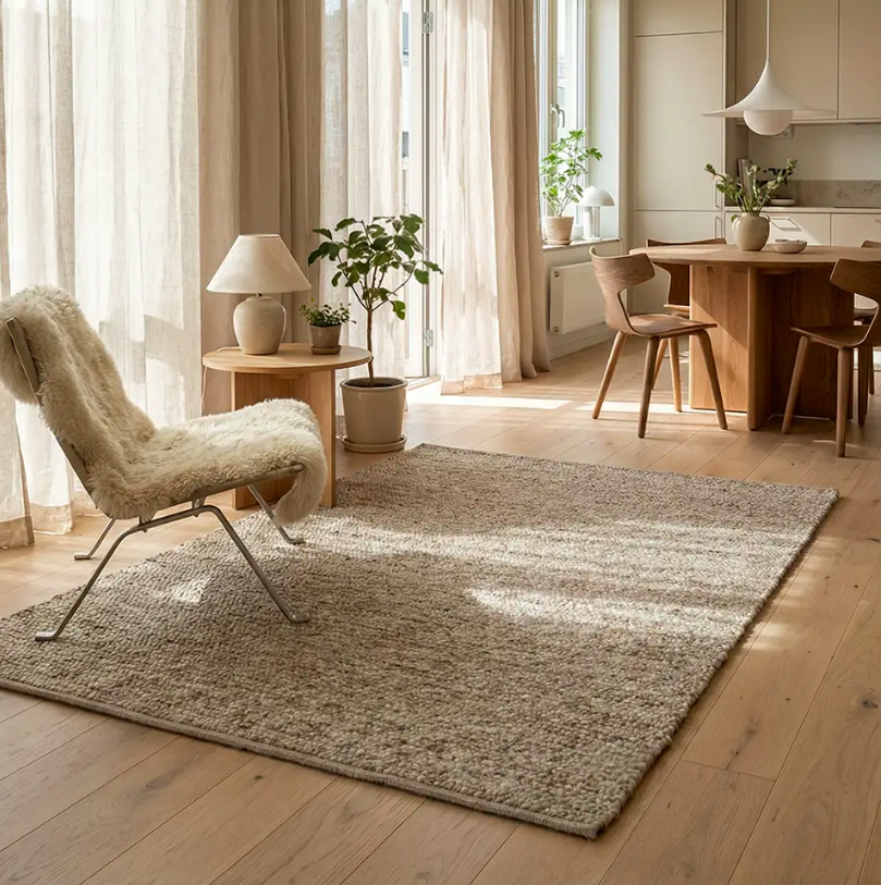 Килим Verbier колір бежевий меланж від Classic Collection.