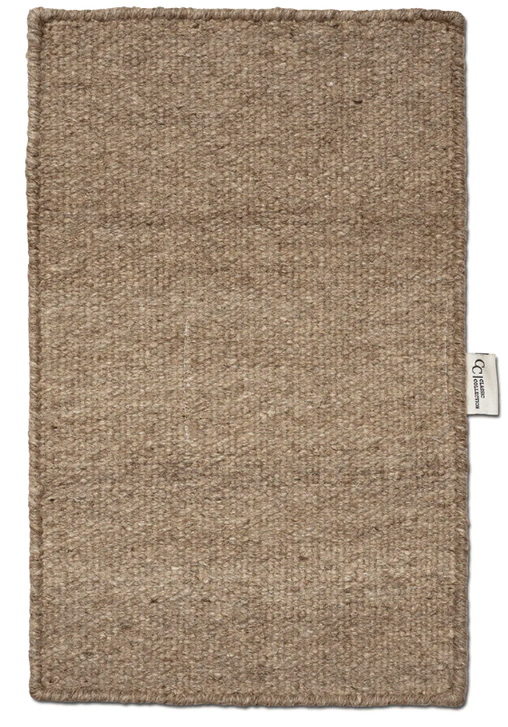 Килим Plain колір природно-бежевий від Classic Collection.