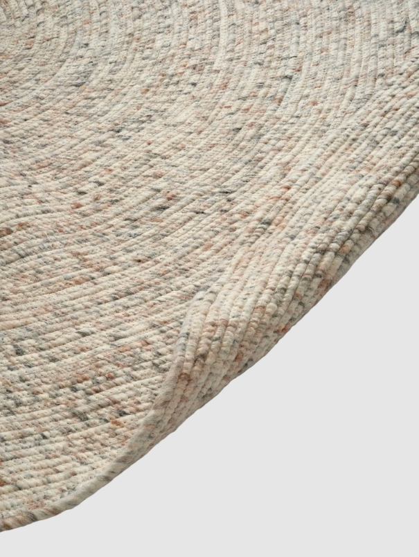 Килим круглої форми Merino бежевого кольору від Classic Collection