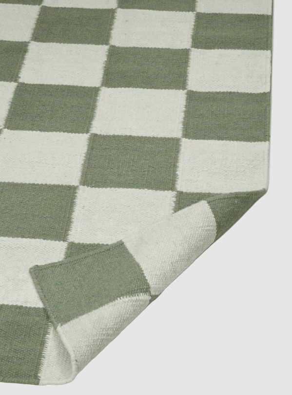 Доріжка Square зеленого кольору від Classic Collection