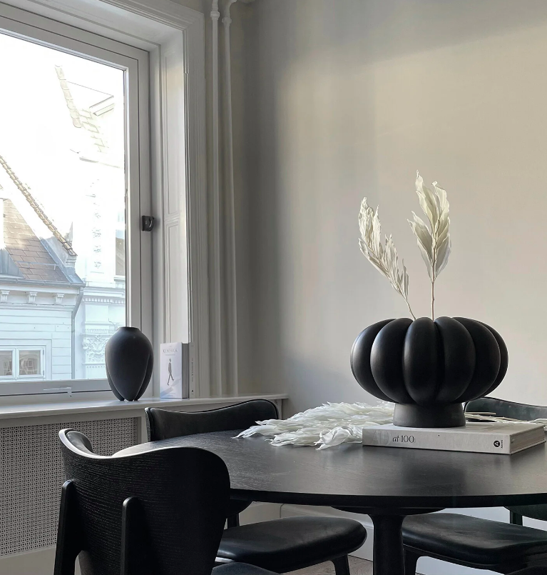 Ваза Kabin Lamella кольору кави від 101 Copenhagen