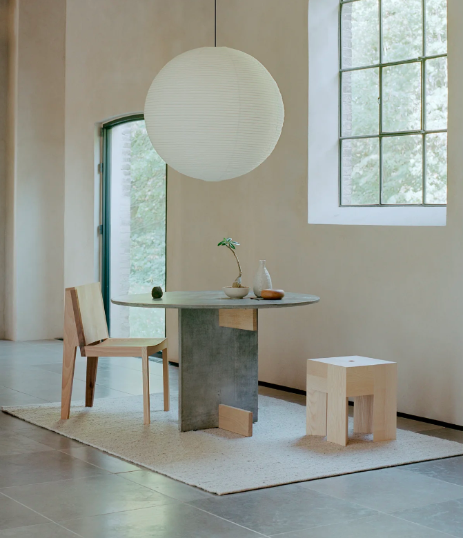 Килим Melange Sky колір мармур від Linie Design