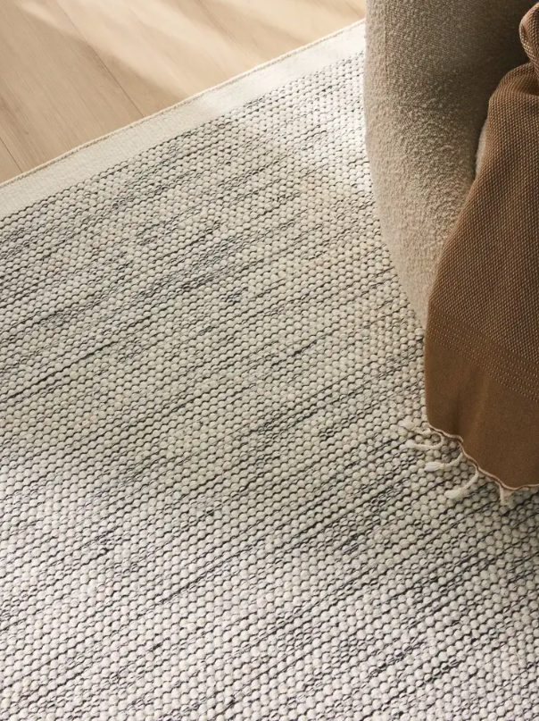 Килим Asko колір білий/чорний від Linie Design
