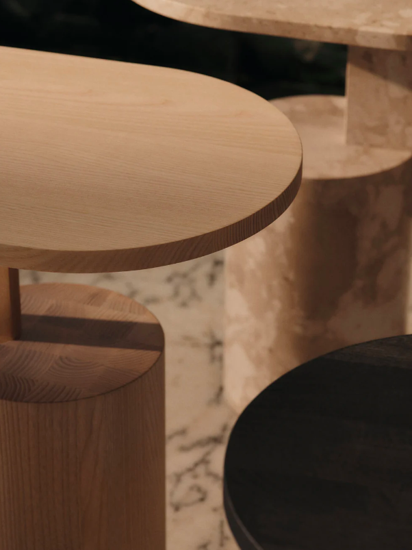 Дерев’яний приставний столик Insert від Ferm Living