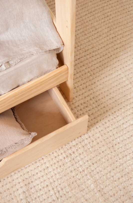 Килим Wool Eden бежевого кольору від Lorena Canals