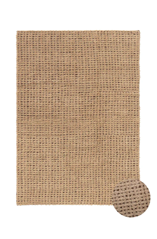 Килим Wool Blur пісчаного кольору від Lorena Canals