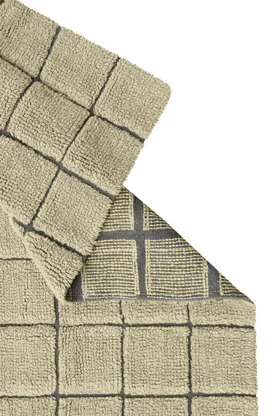 Доріжка Wool Mosaic колір мох  від Lorena Canals