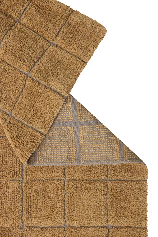 Доріжка Wool Mosaic кольору  охра від Lorena Canals
