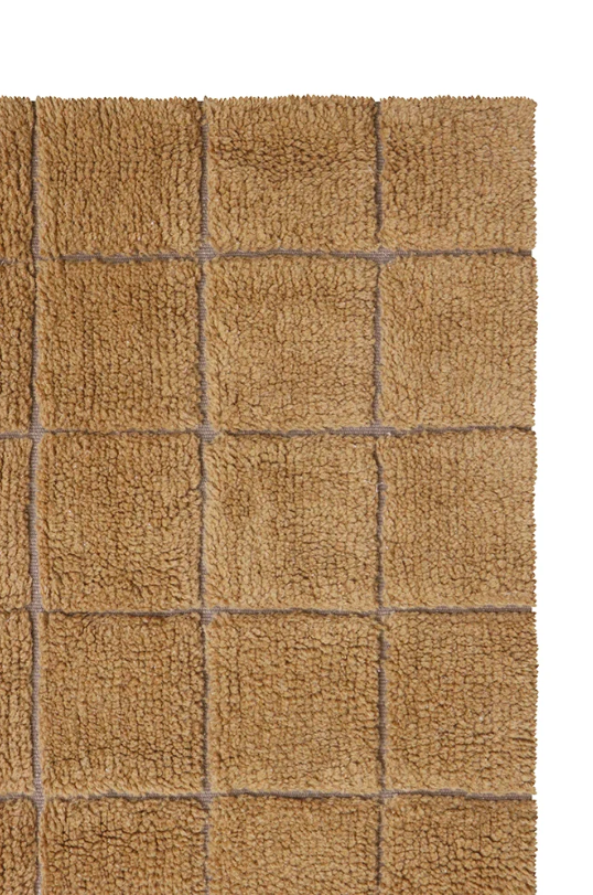 Доріжка Wool Mosaic кольору  охра від Lorena Canals
