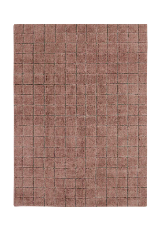 Вовняний килим Wool Mosaic колір кварц від Lorena Canals