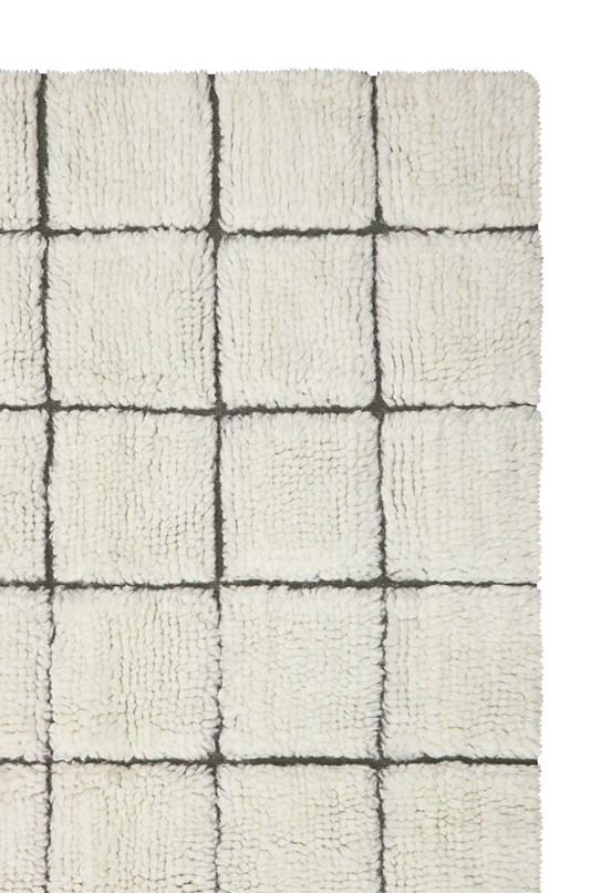 Доріжка Wool Mosaic природного кольору від Lorena Canals