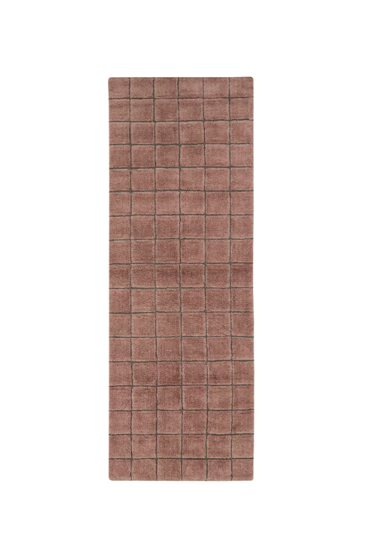 Доріжка Wool Mosaic колір кварц від Lorena Canals