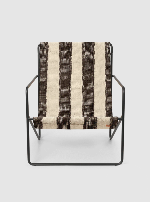 Вуличне крісло Desert Lounge Stripe від Ferm Living