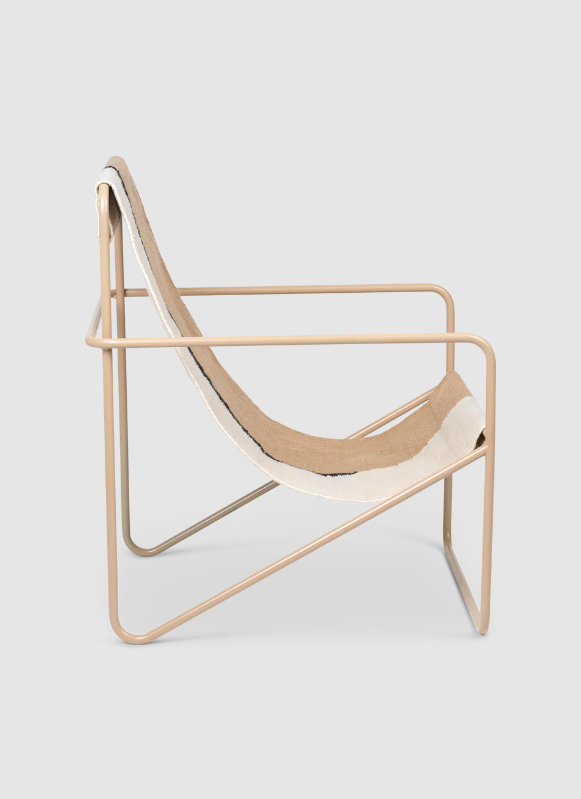 Вуличне крісло Desert Lounge Soil від Ferm Living