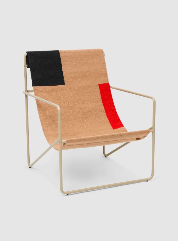 Вуличне крісло Desert Lounge Soil від Ferm Living