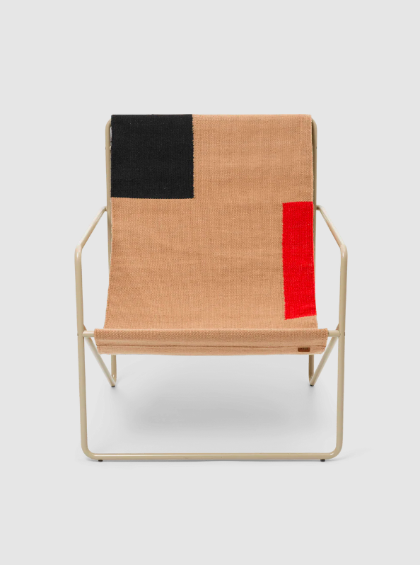 Вуличне крісло Desert Lounge Soil від Ferm Living