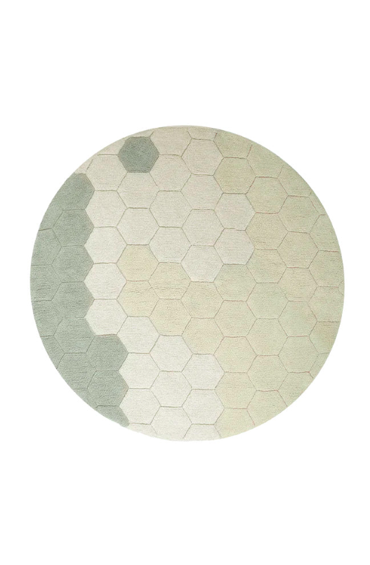 Круглий дитячий килим Honeycomb від Lorena Canals
