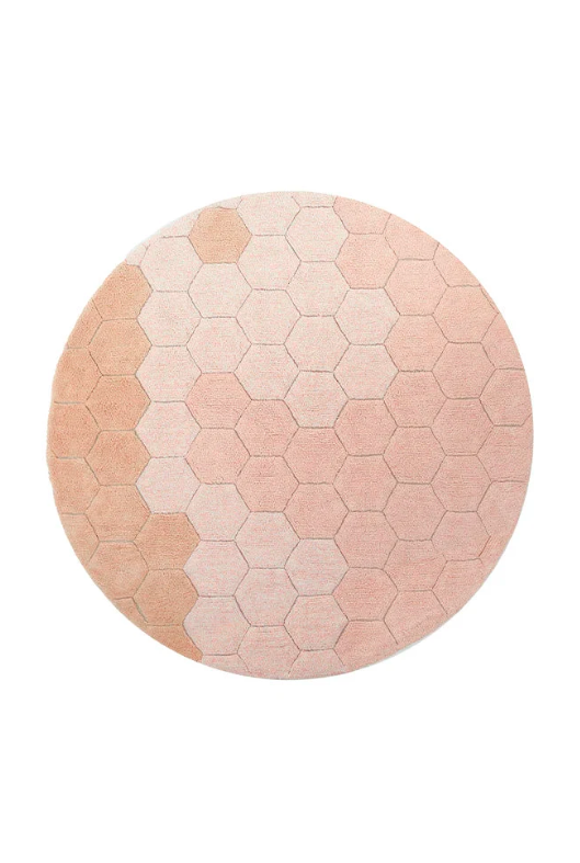 Круглий дитячий килим Honeycomb від Lorena Canals