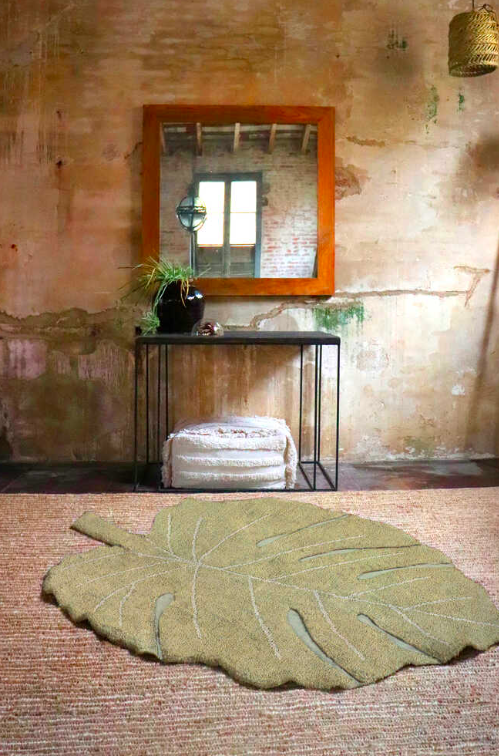 Дитячий килим Monstera від Lorena Canals